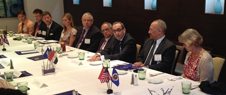 Ambassador Tawfik addresses Minnesota business leaders