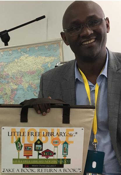 Patrick Plonski met with Abraham Asha of the African Union