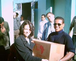 This is Books For Africa's first shipment to Algeria, and the shipping was completely funded by the newly established Better World Books Fund for Books For Africa.