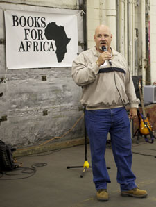 Box Marx, BFA board member and owner of Amara Wines (formerly MT Global), provided plenty of delicious South African wine and beer for the braai. Murli Stalekar of U.S. Foodservice donated the food.