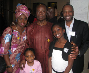 BFA Summit Society member Rosemond Owens and her family drove from Minnesota to Washington D.C. to meet the Ambassador.