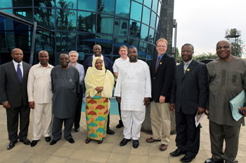 At the signing of the MOU.