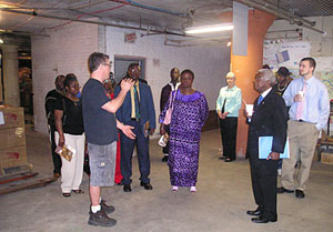 Books For Africa Warehouse Manager Brad Mattson 