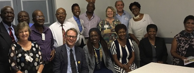 Meeting with the Rotary Club of Harare West